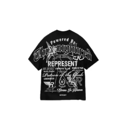 REPRESENT MONOCHROME ICONS T-SHIRT 1