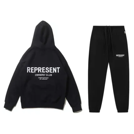 Represent Black Tracksuit