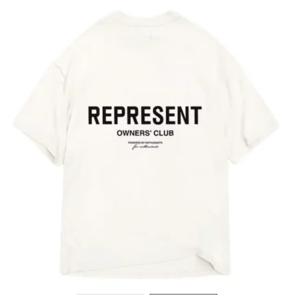 White Represent T-Shirt 1